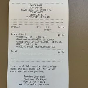 Proof of trade for @malena